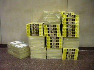 A Heap of Unwanted Yellow Pages - Paper Consumption